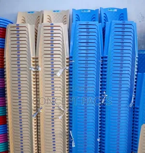 Plastic Kenpoly Armless Chairs.