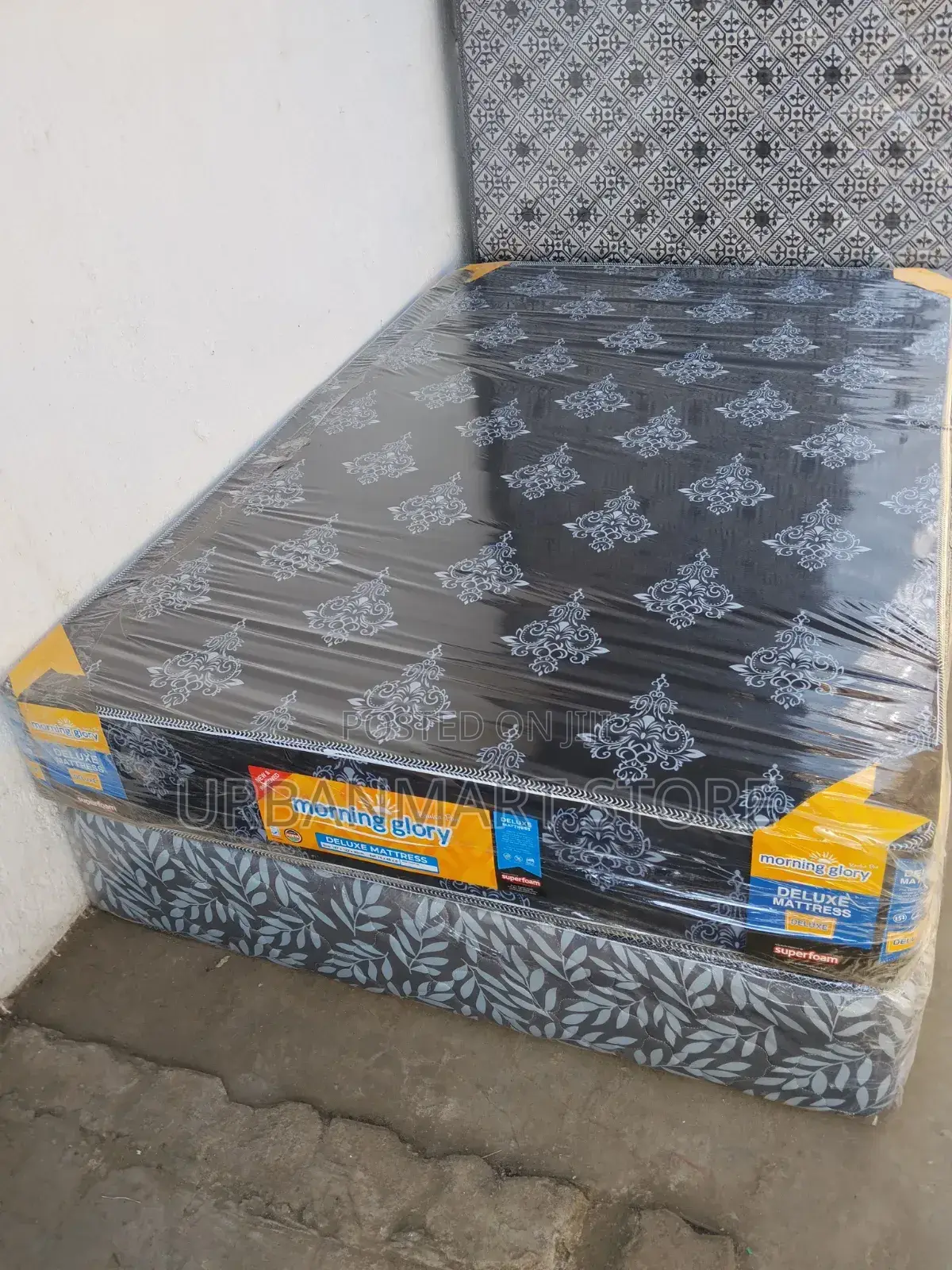 Morning Glory 8-Inch Plain Mattress 4x6 Size at 5500