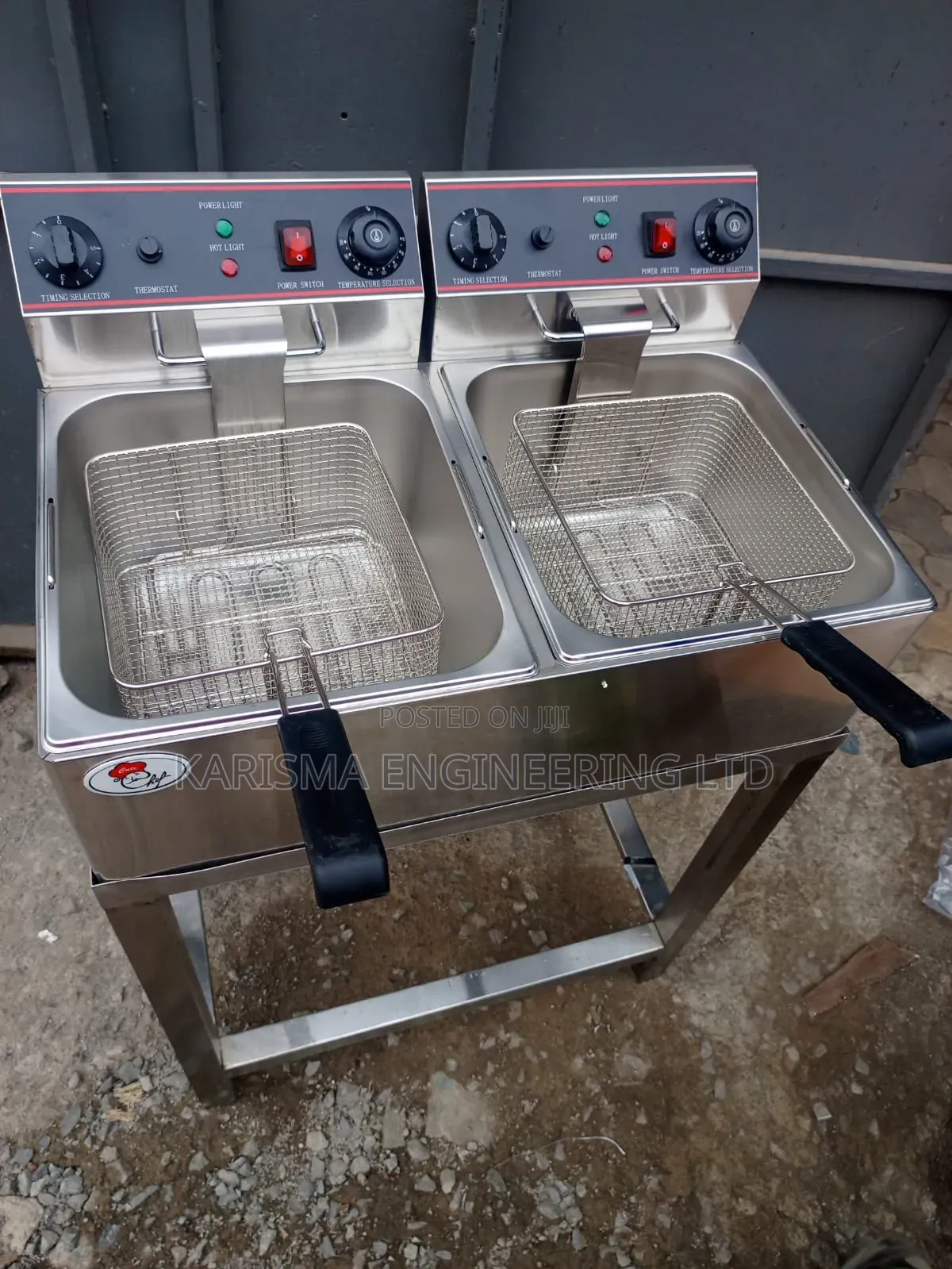 Commercial Double Deep Fryer