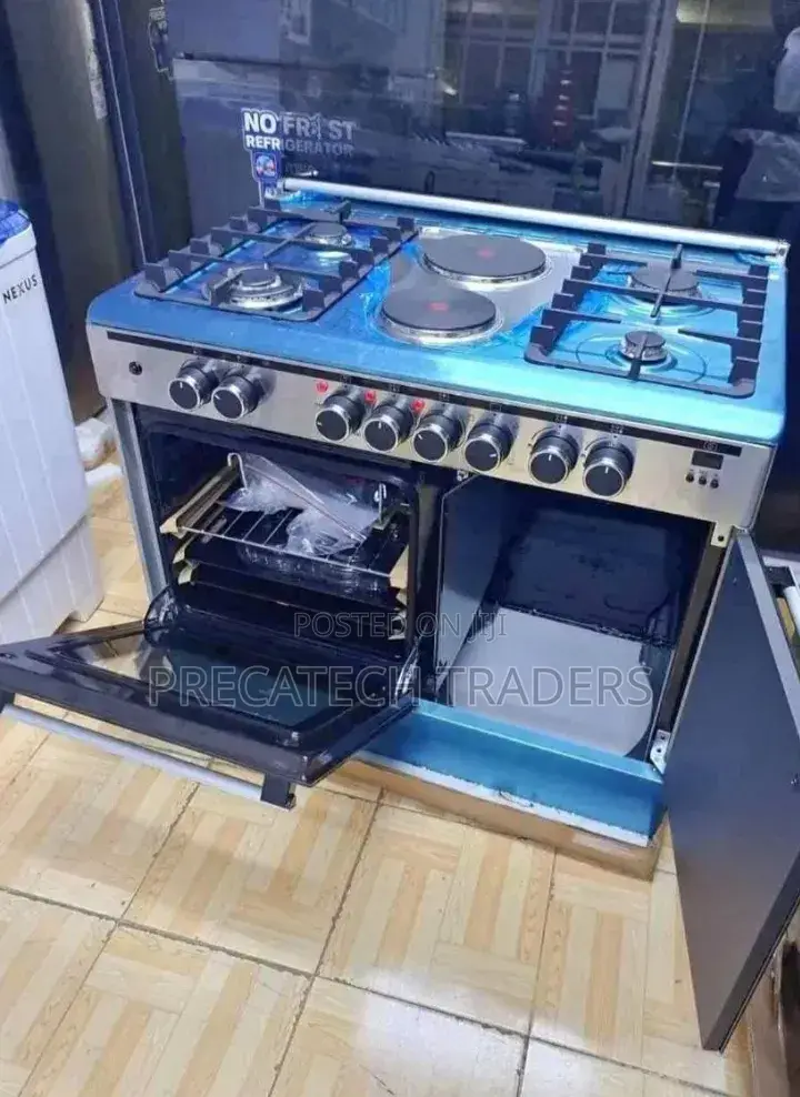 Haier 60×90 Deluxe Standing Cooker – 4+2 Burners