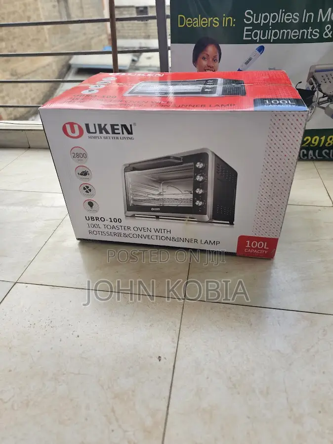 Uken Large Capacity 100l Baking Oven for Home Commercial Use