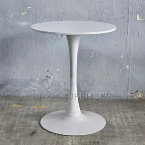 Round Marble Top Dining Table-Tulip