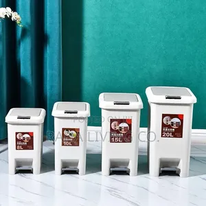 Modern Dual Open Pedal Dustbin | 10l to 30l | 4 Sizes