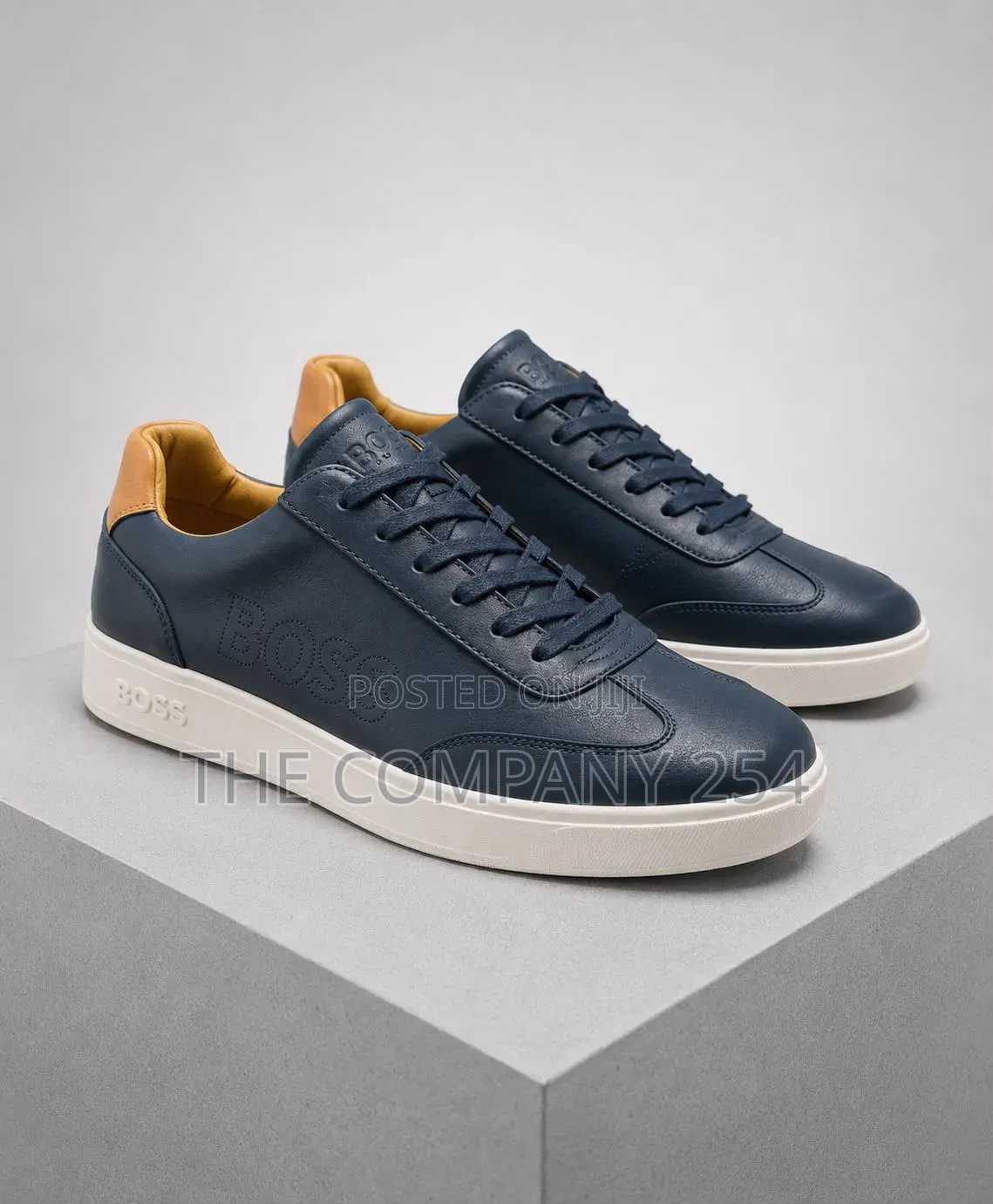 Quality Casual Leather Boss Designer With Rubber Sole Size 40-45