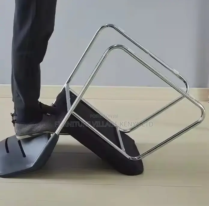 Modern Black Mesh Waiting Seat for Office