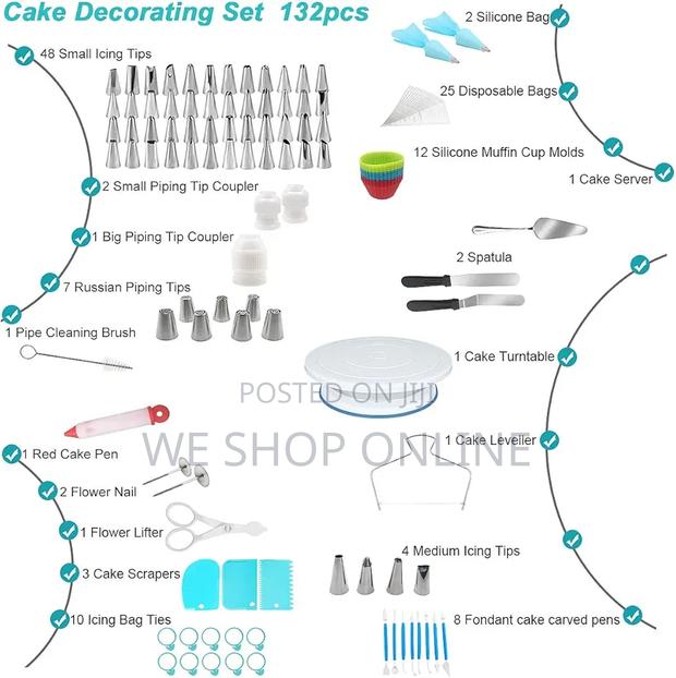 106pcs Cake Decorating Set - thumbnail 3