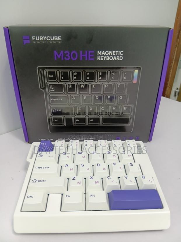 Furycube M30he Hall Effect Magnetic Switch Gaming Keyboard - Black - thumbnail 3