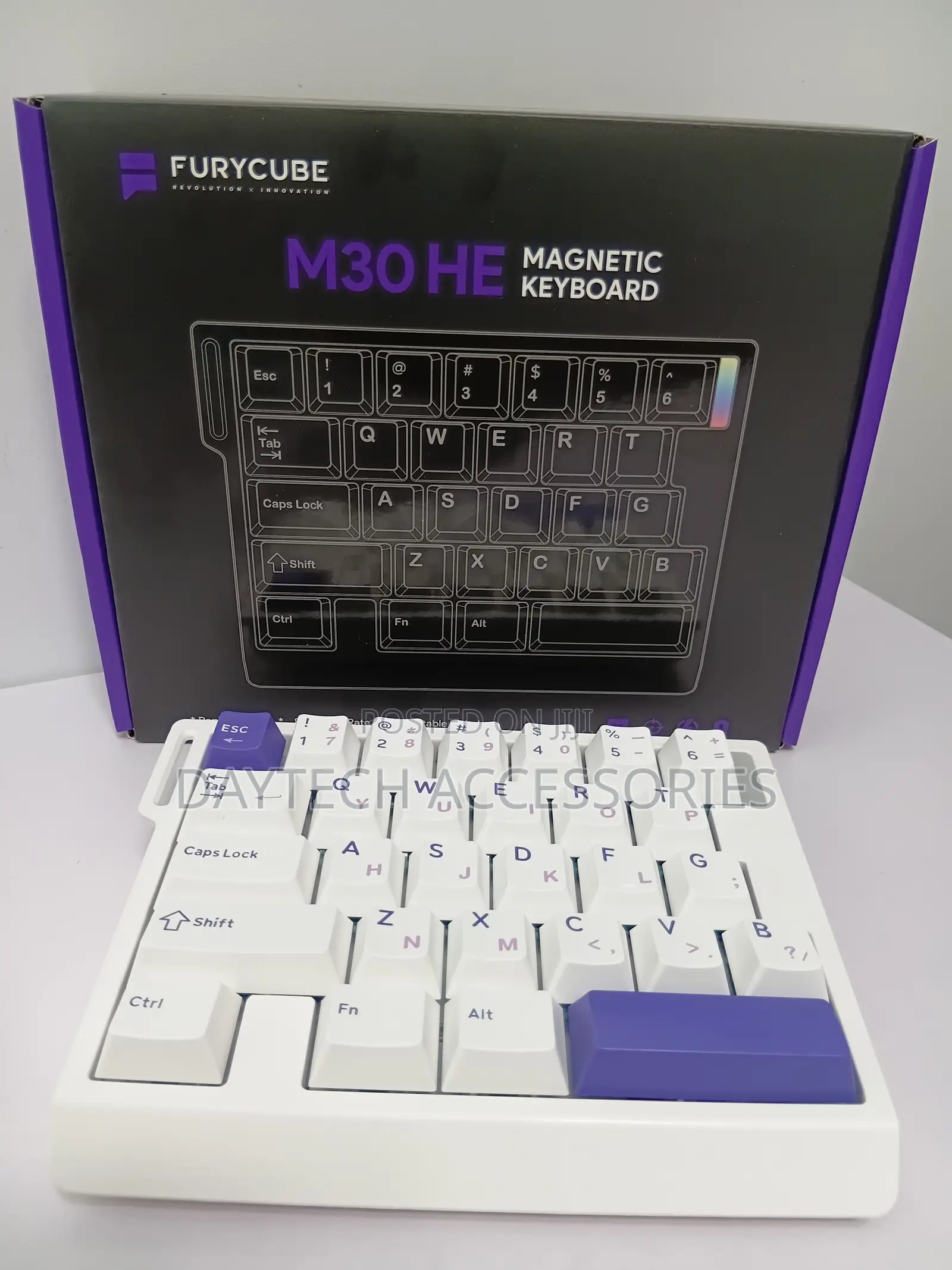 Furycube M30he Hall Effect Magnetic Switch Gaming Keyboard - Black