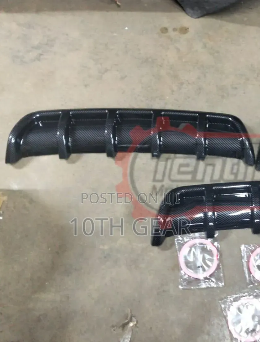Universal Rear Diffuser Spoiler Carbon