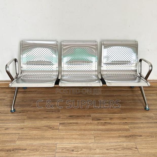 Steel Reception Bench - thumbnail 3