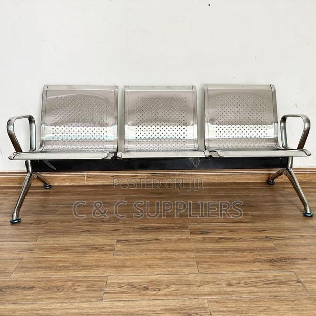 Steel Reception Bench - thumbnail 2