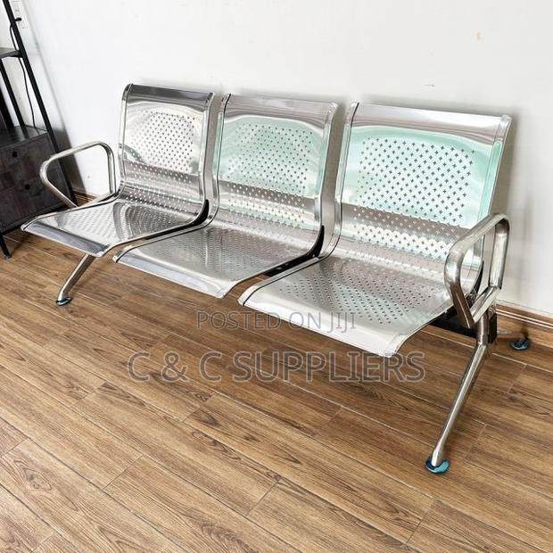 Steel Reception Bench - thumbnail 4