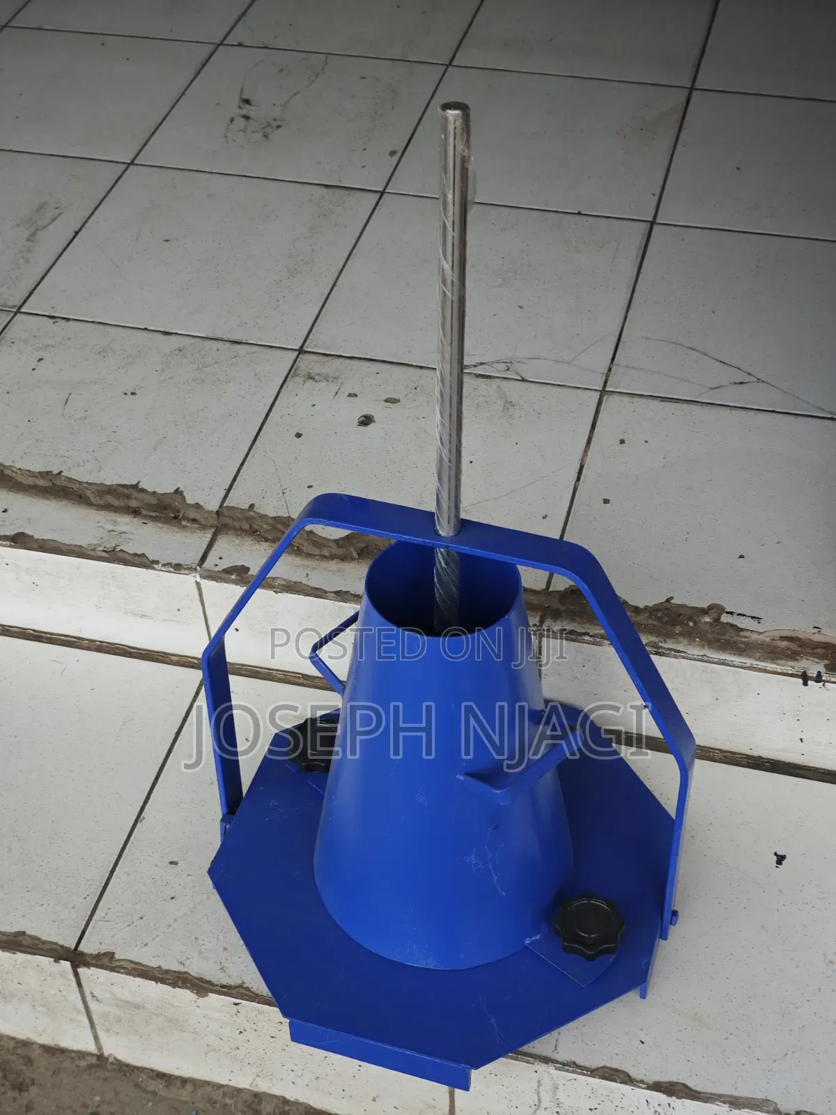Slump Cone Test Apparatus