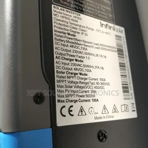 Infinisolar 6kva - 48v Hybrid 100a MPPT - 450 VDC