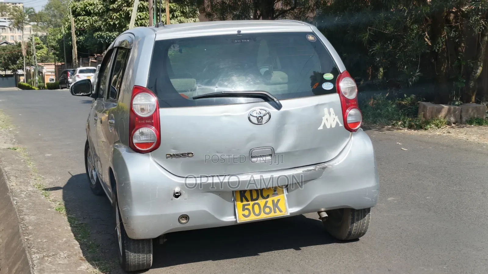 Toyota Passo 2014 Silver