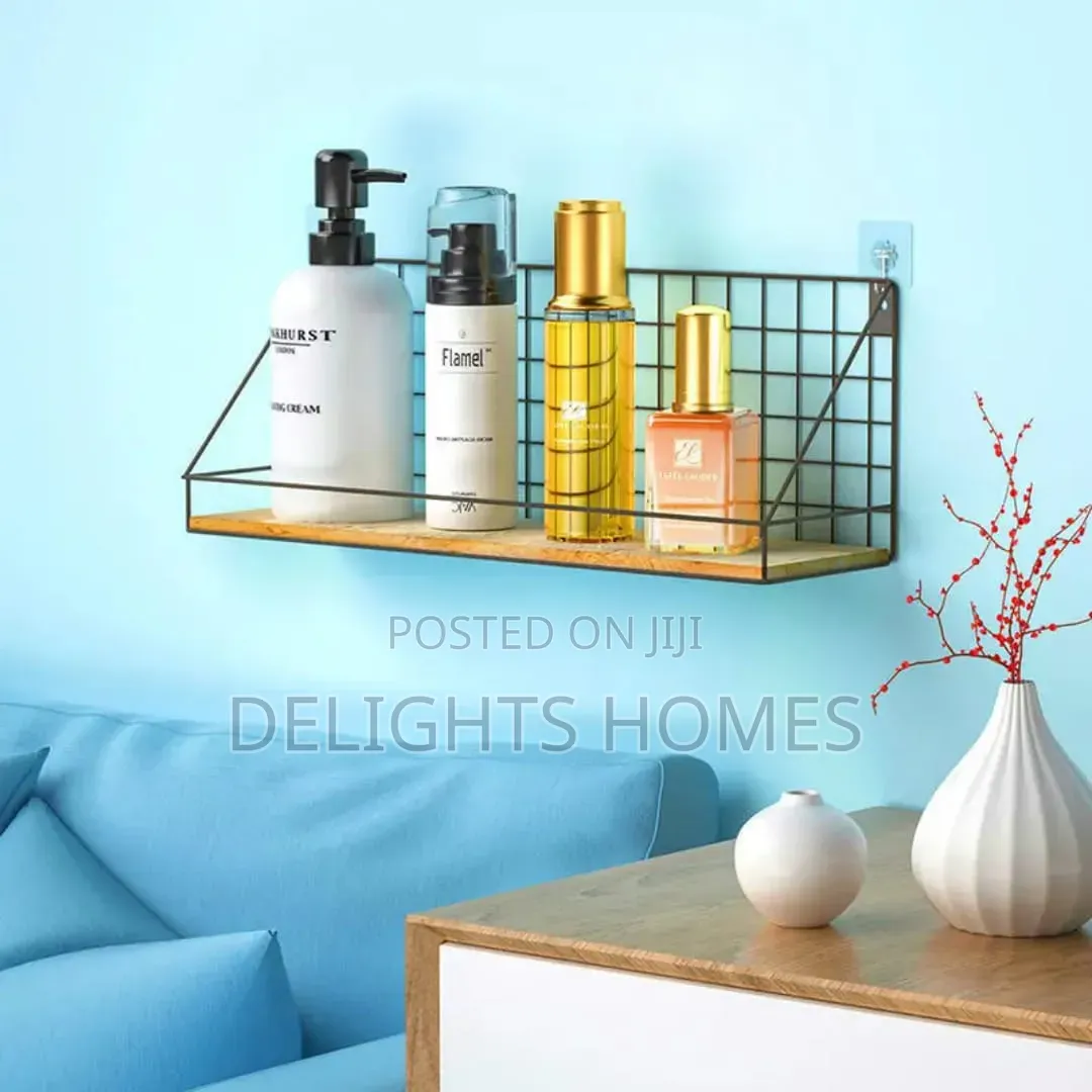 Wood Storage Display Shelf_,Tr