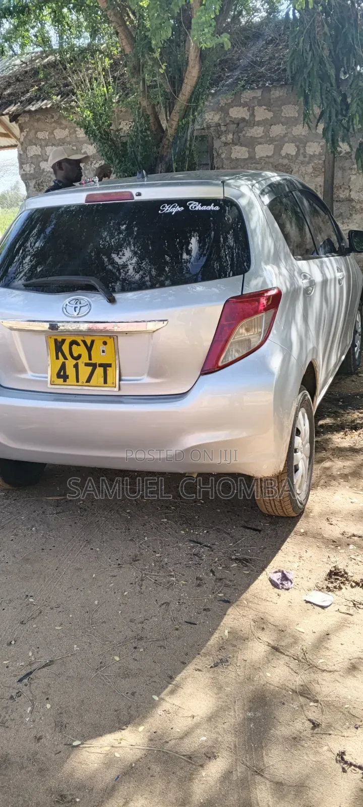 Toyota Vitz 2013 Silver