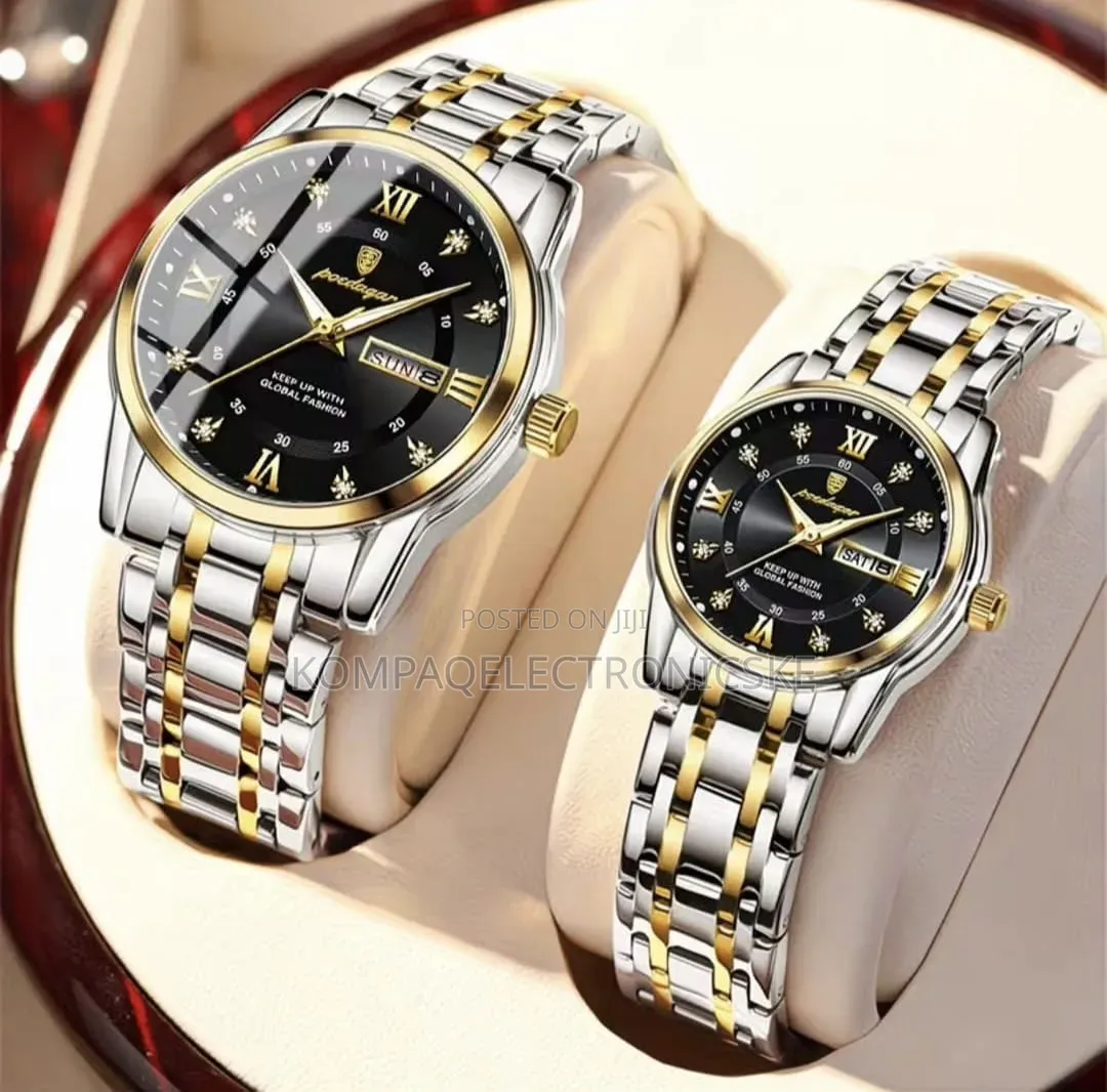 Poedagar Couples Sets Executive Designer Fashion Watches