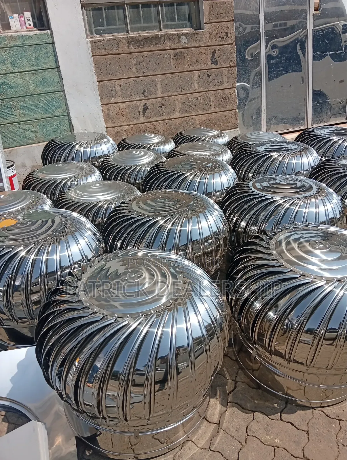 Stainless Steel Wind Driven