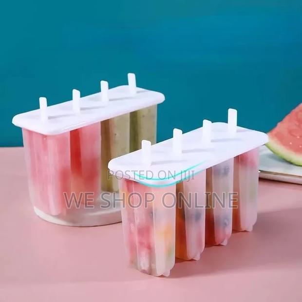 4pcs Ice Cream Popsicles Mold