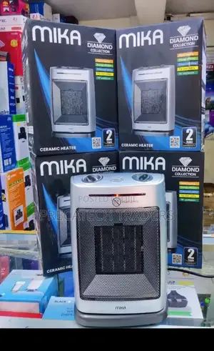 Mika Mh201 Ceramic Heater 750w–1500w – Brand New