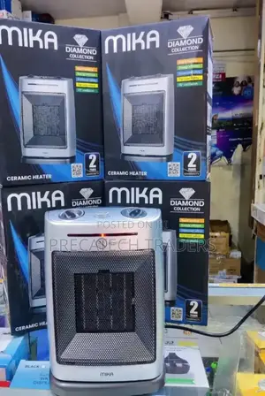 Mika Mh201 Ceramic Heater 750w–1500w – Brand New