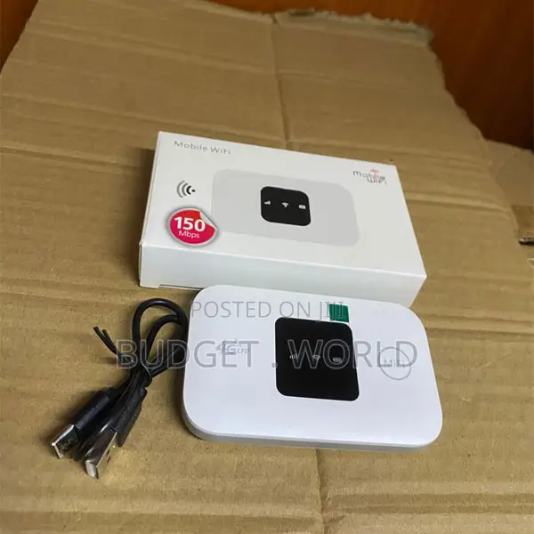All Network 4g Lte Mobile Wifi Router – Portable Hotspot With Long Ba