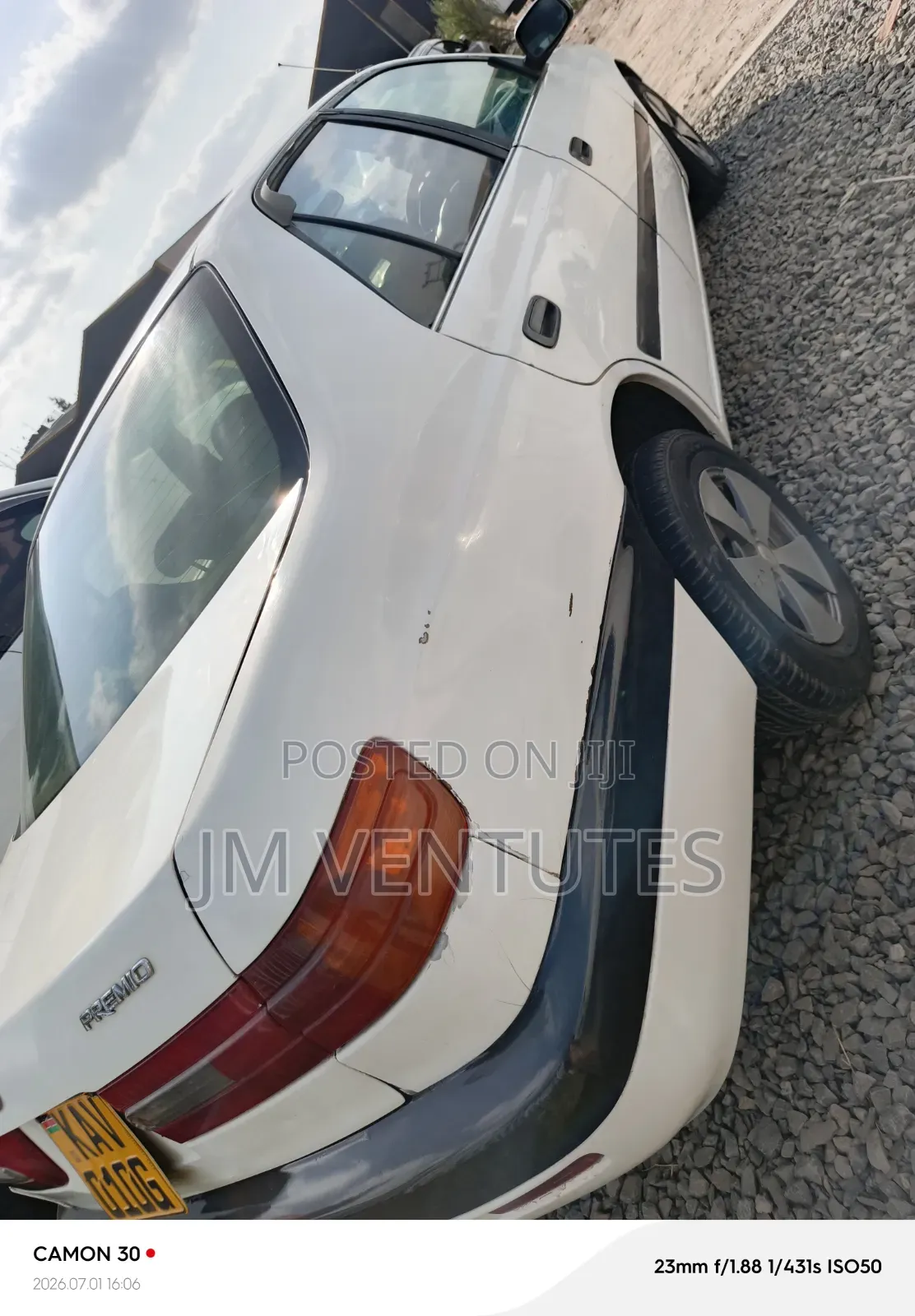 Toyota Premio 2001 White