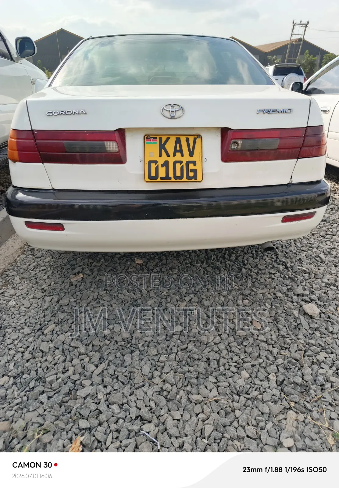 Toyota Premio 2001 White