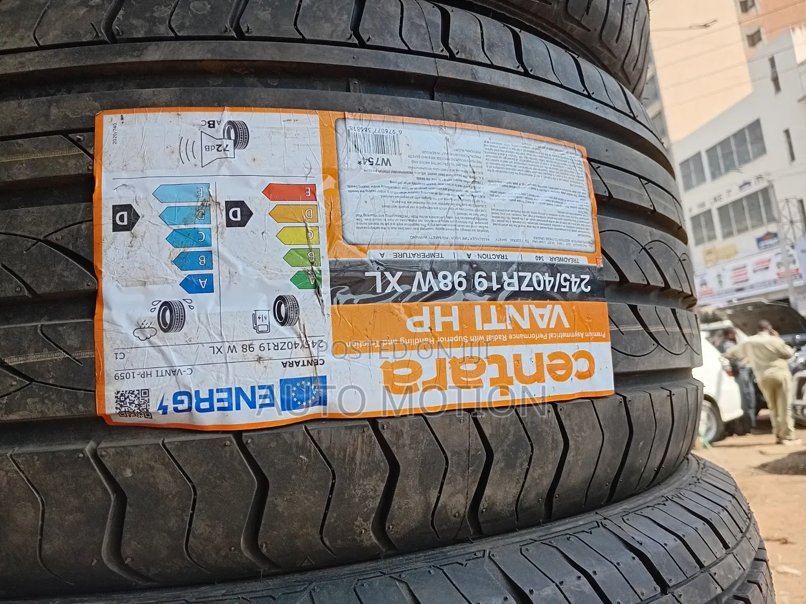 245/40r19 98w Centara Tyres