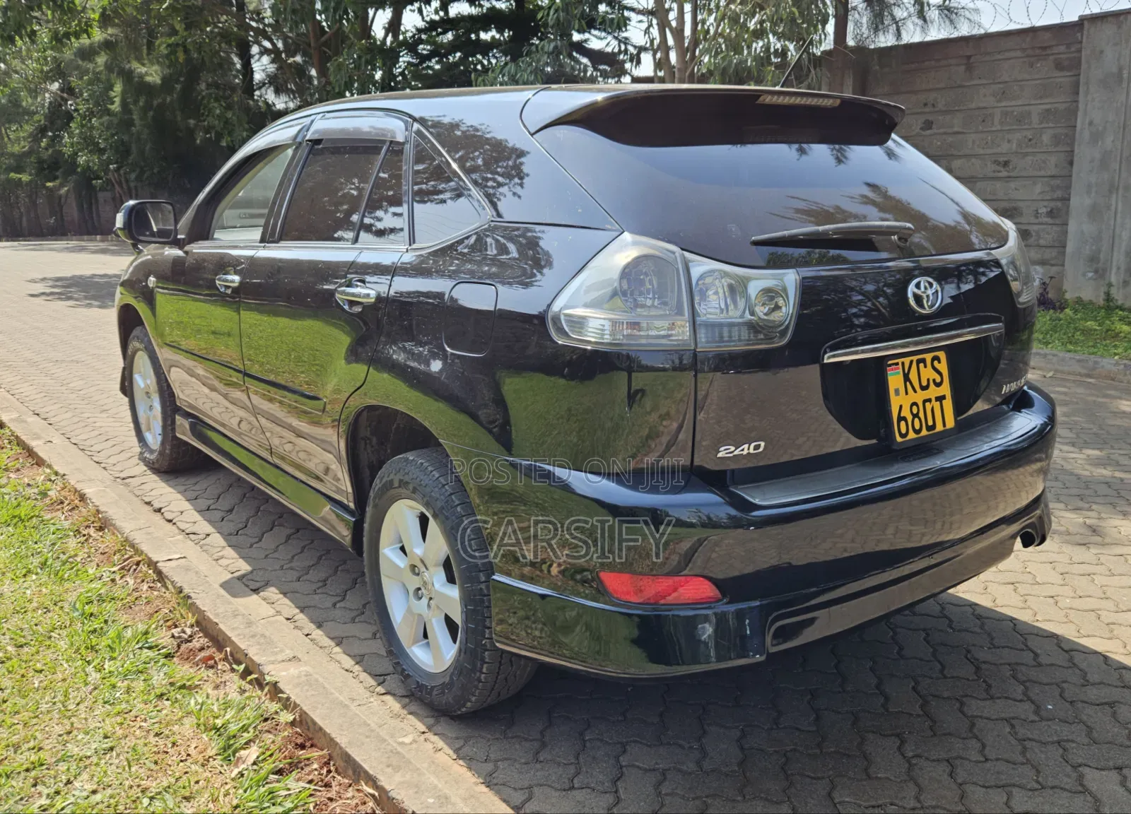 Toyota Harrier 2011 Black