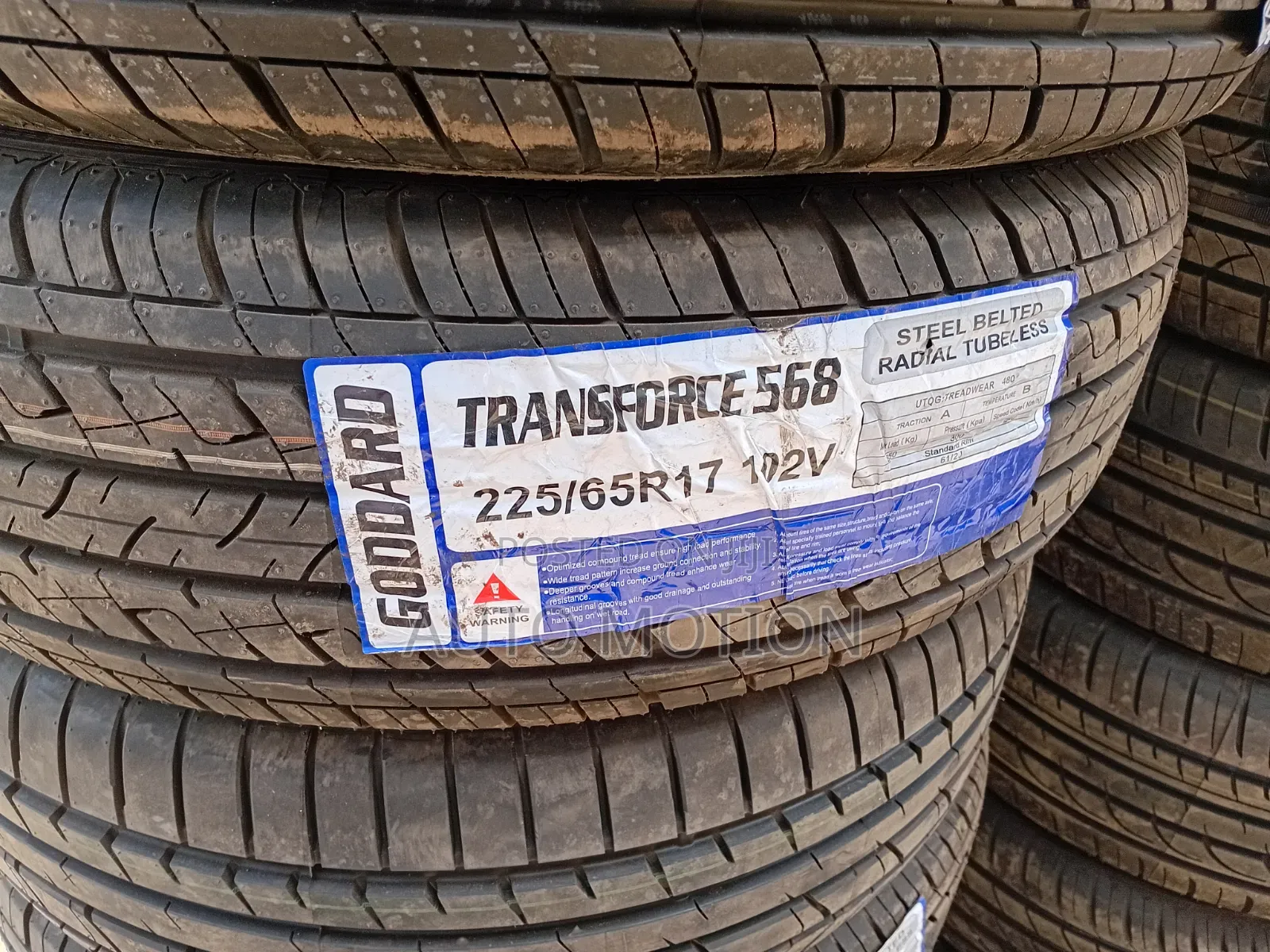 225/65r17 102v Goodard Tyres