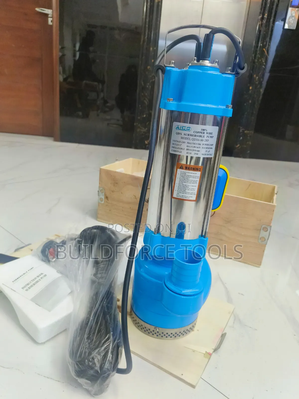 Aico Qdx6 - 60- 2hp Submersible Water Pump