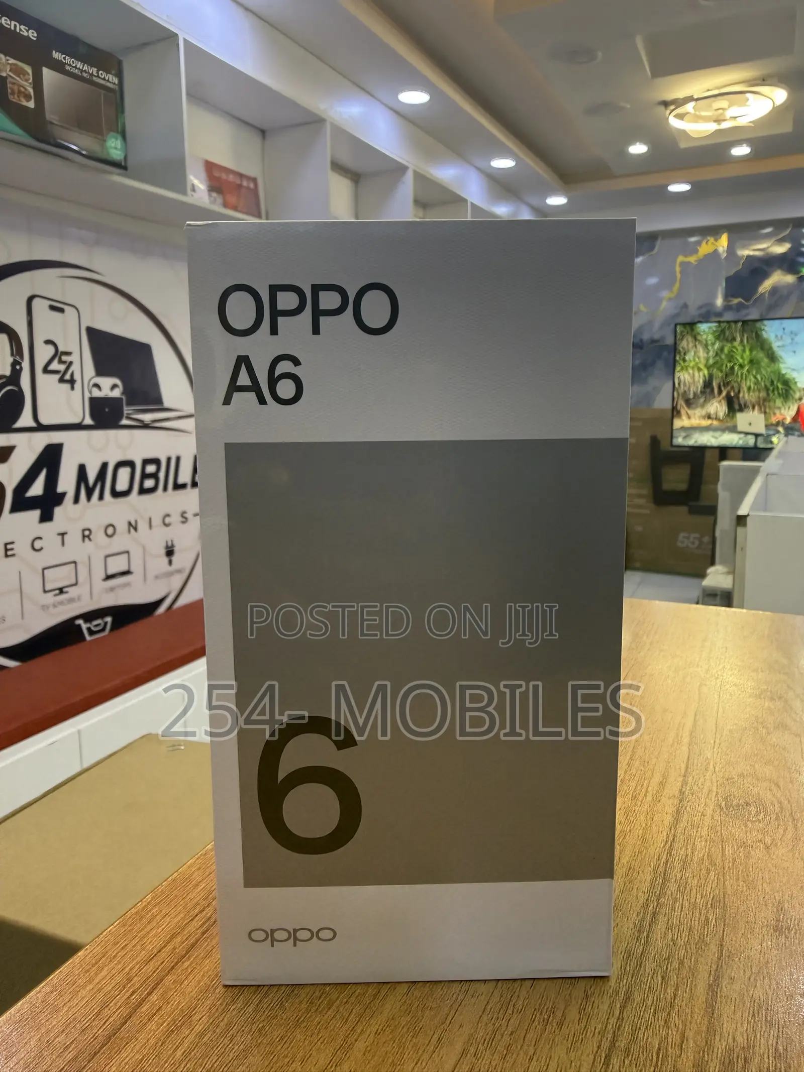 New Oppo A6 256 GB Gold