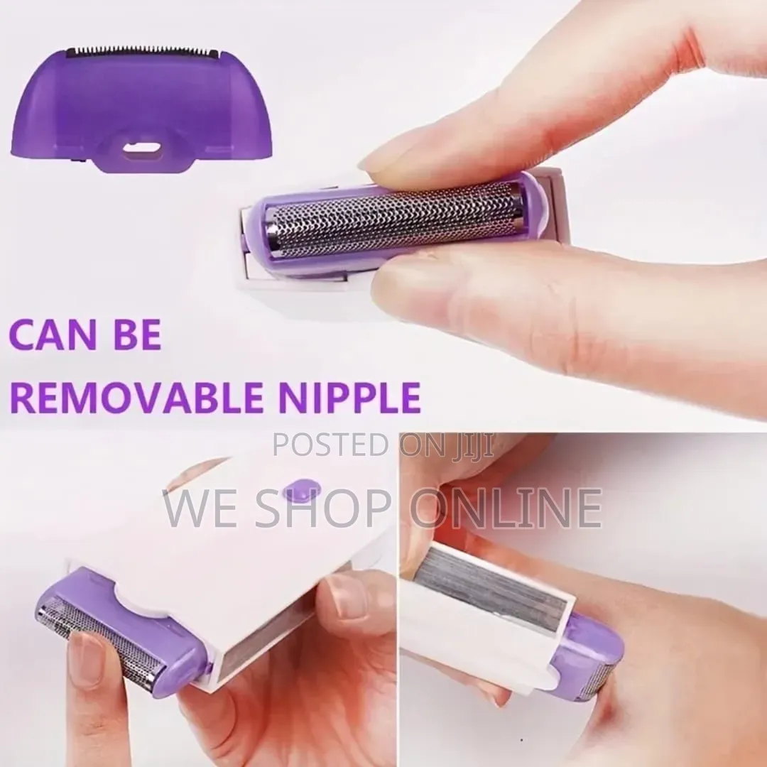 Electric Painless Face Arms, Legs, Bikini Hair Shaver