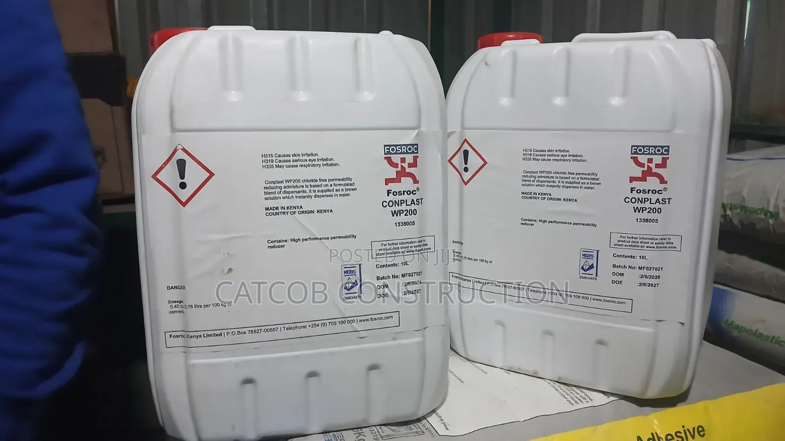 Fosroc Conplast Wp200 – High-Performance Waterproofing Admixture