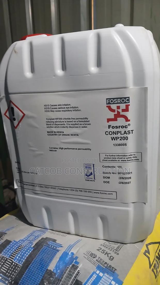 Fosroc Conplast Wp200 – High-Performance Waterproofing Admixture - thumbnail 2