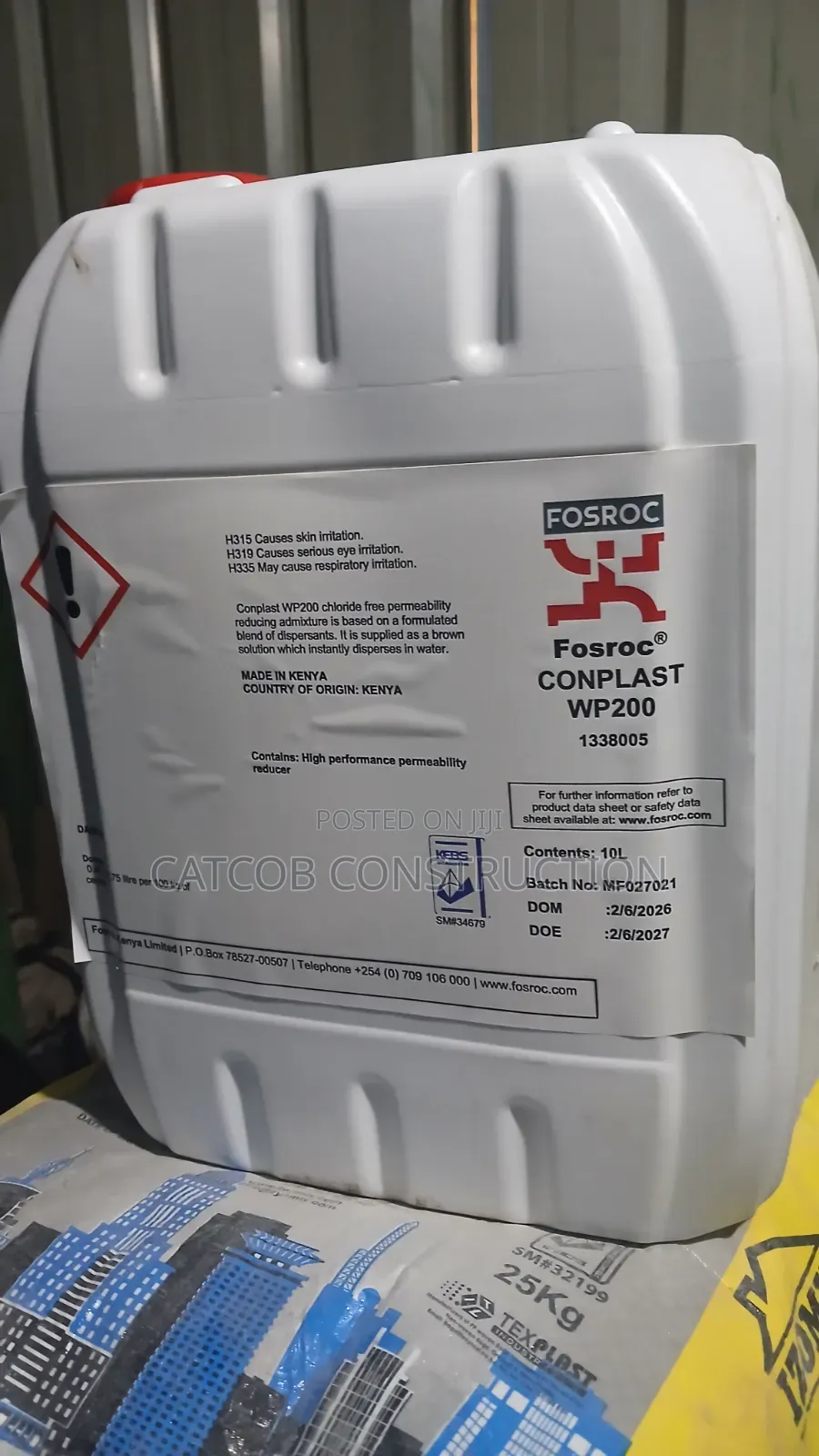 Fosroc Conplast Wp200 – High-Performance Waterproofing Admixture