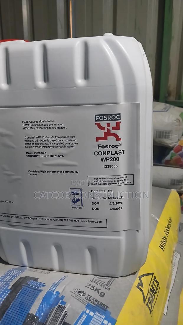 Fosroc Conplast Wp200 – High-Performance Waterproofing Admixture - thumbnail 3