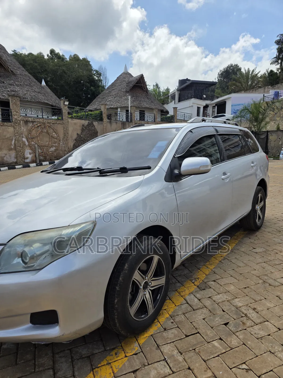 Toyota Corolla Fielder 2007 Silver