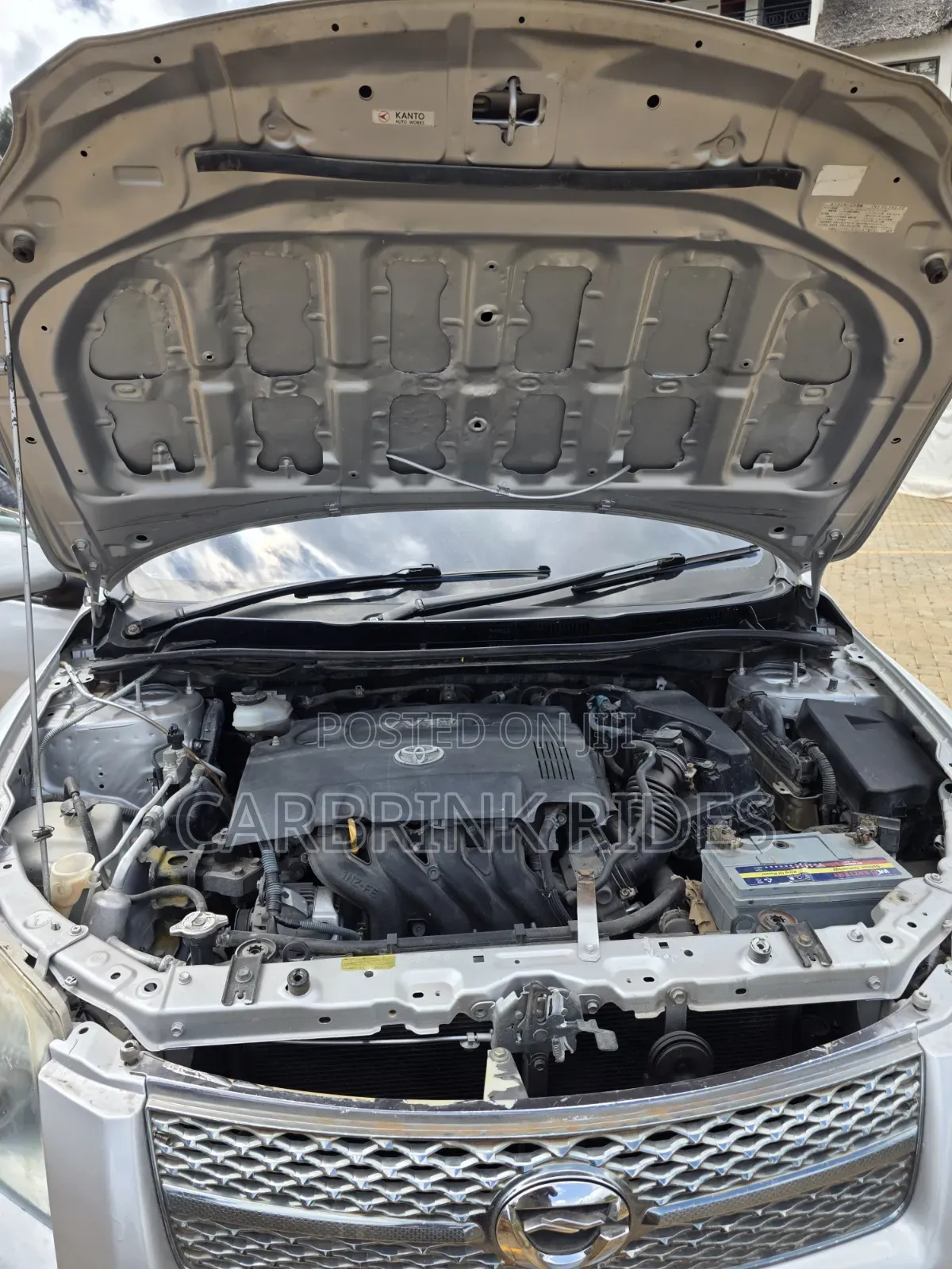 Toyota Corolla Fielder 2007 Silver