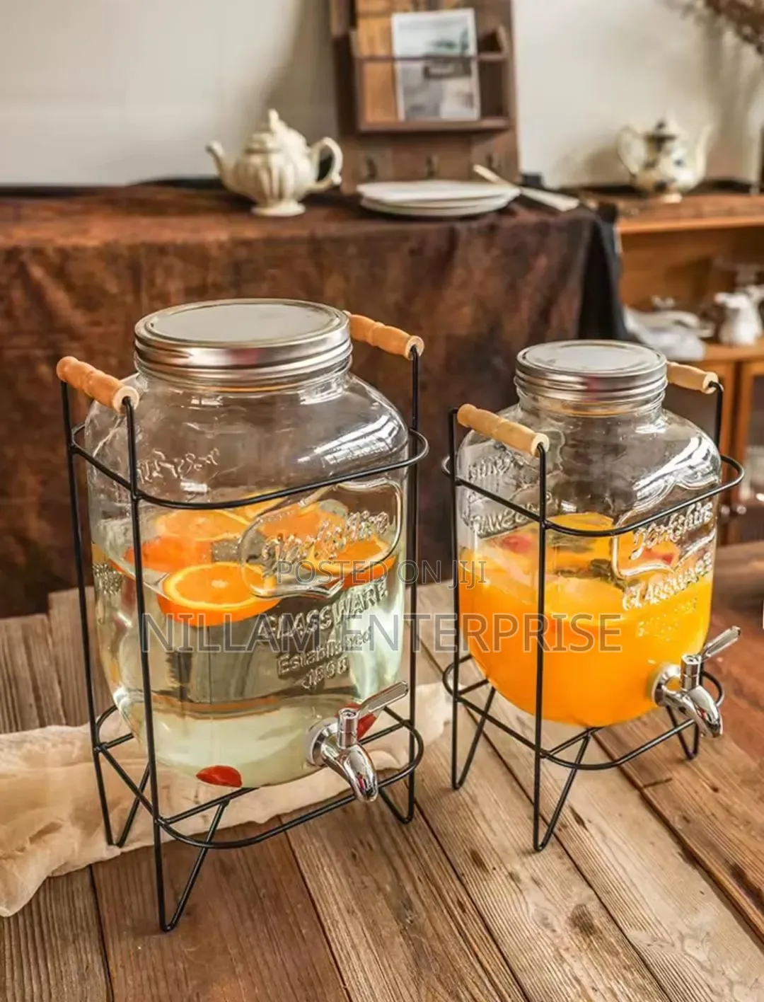 Glass Juice Dispensers*