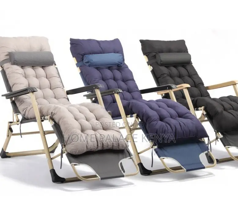 Foldable Chair: Reclining Moon Chair Folding Lounger