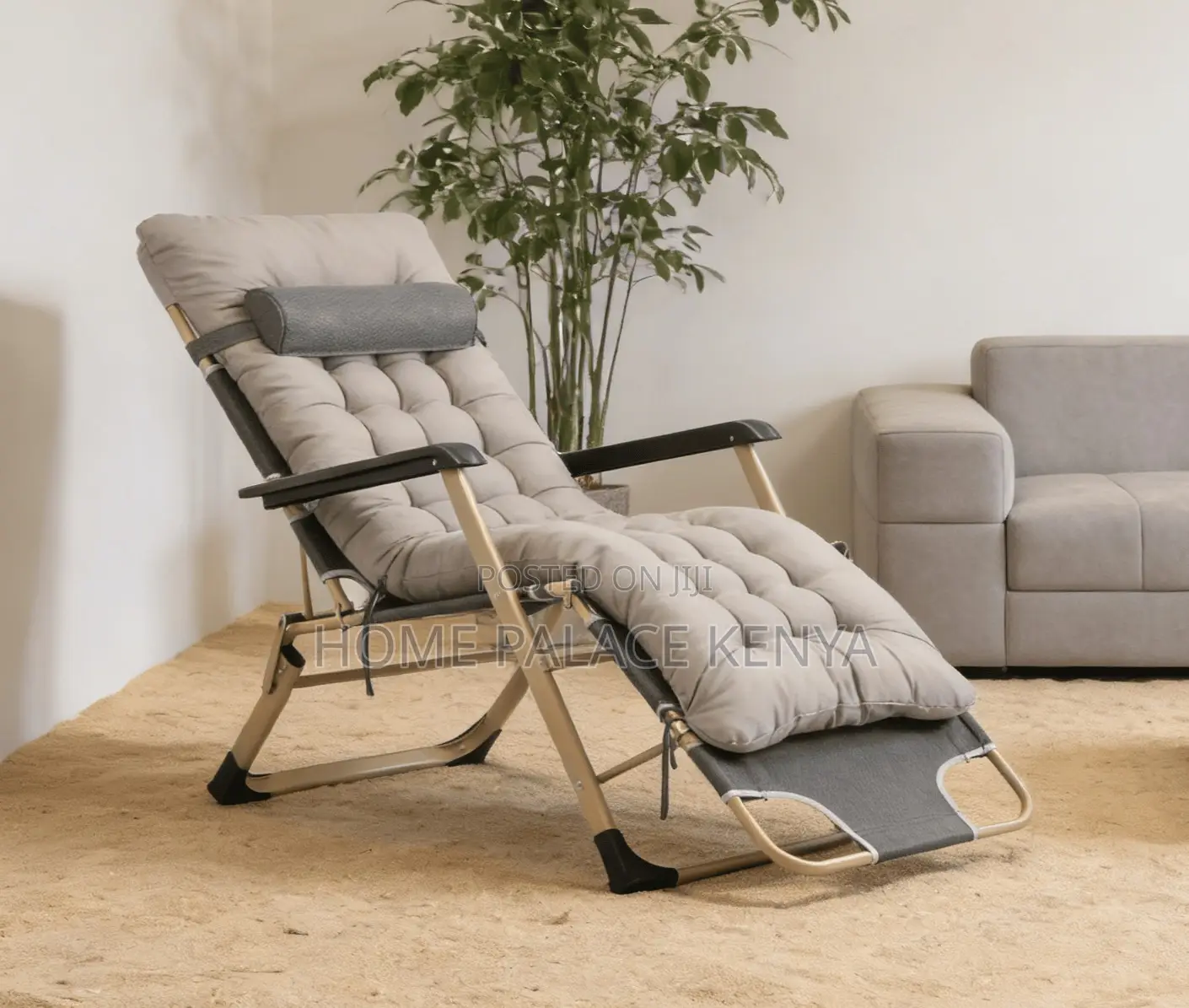 Foldable Chair: Reclining Moon Chair Folding Lounger