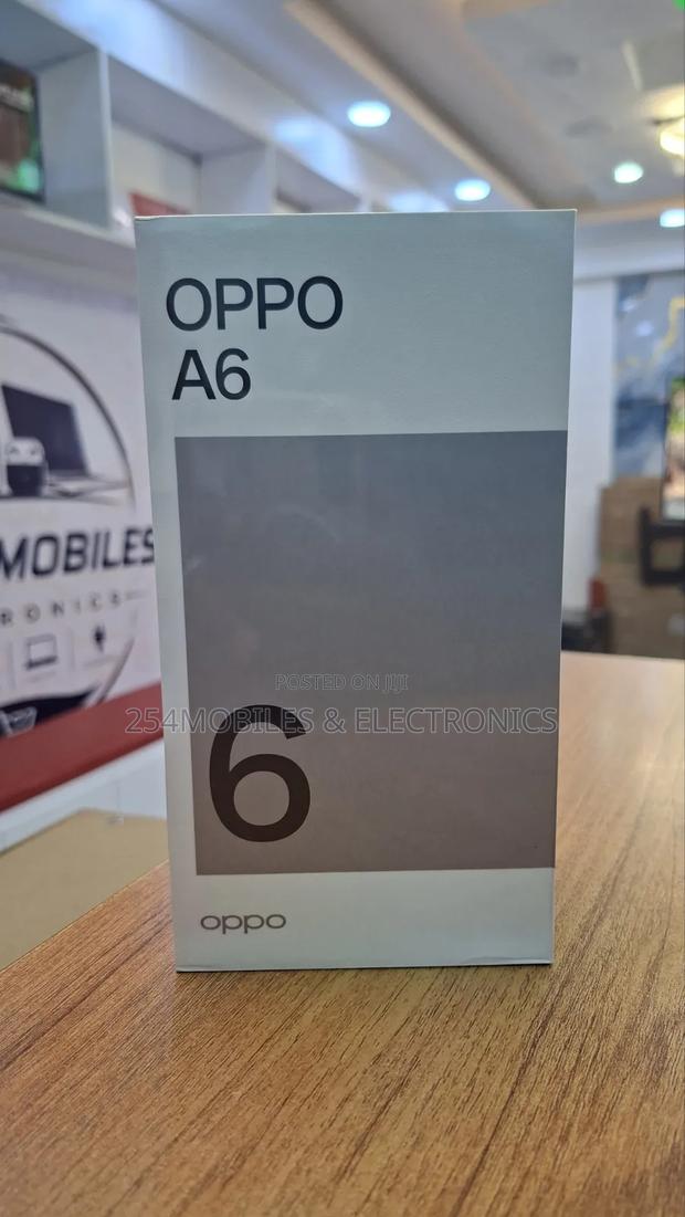 New Oppo A6 256 GB Blue - main view