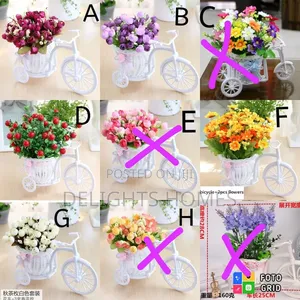 Artificial Bicycle Fashion Rose Car Crafts-Tt