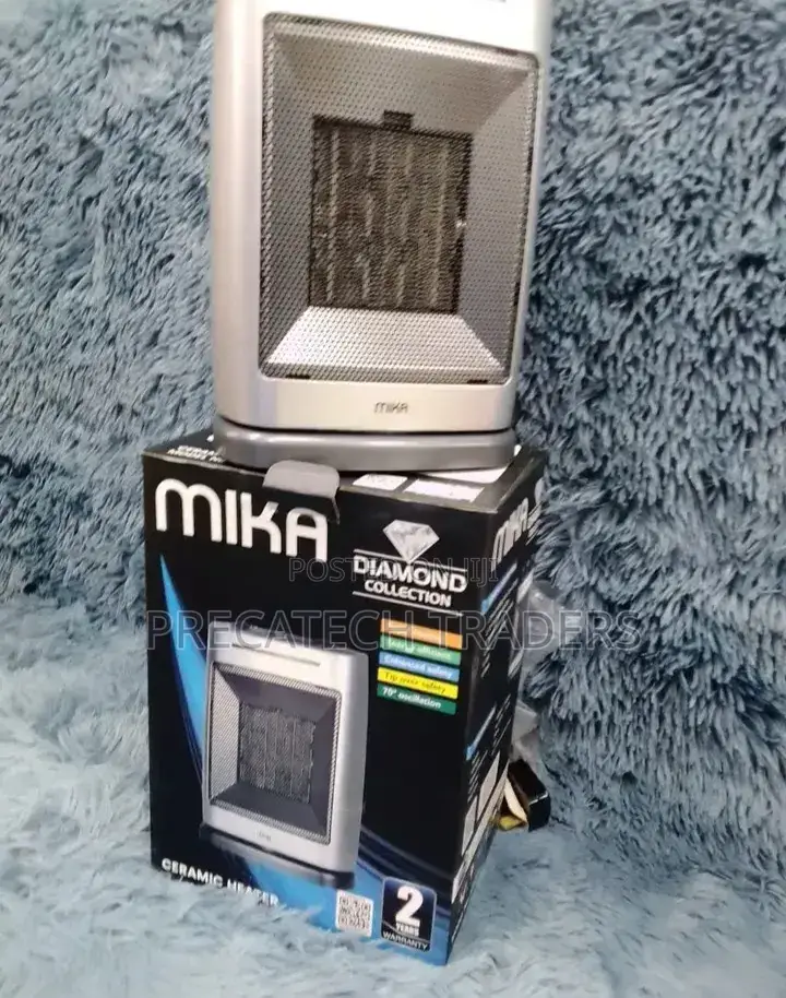 Mika Mh201 Ceramic Electric Heater – 750w/1500w