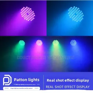 DMX-Controlled RGBW Stage Wash Light for Dynamic Colourful Effects