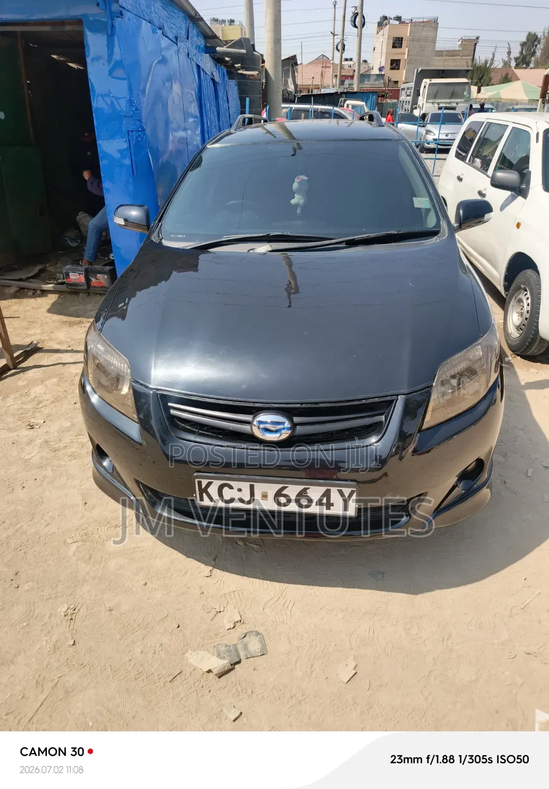 Toyota Corolla Fielder 2010 Black