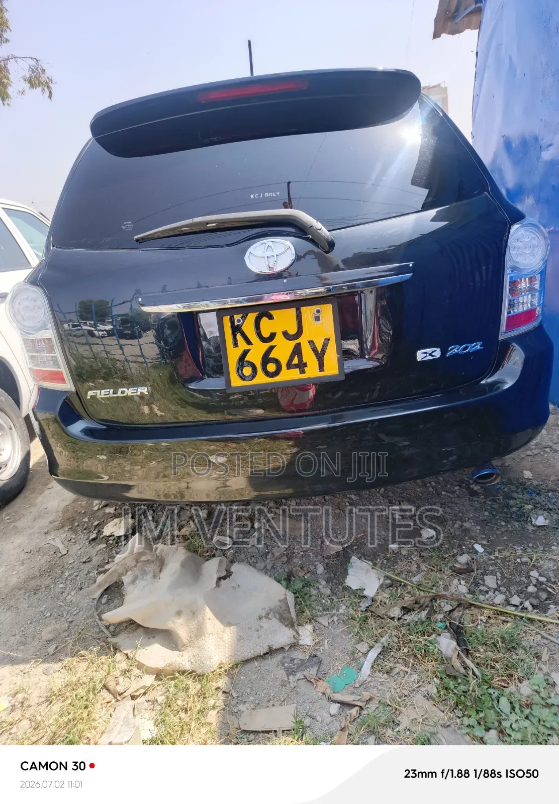 Toyota Corolla Fielder 2010 Black